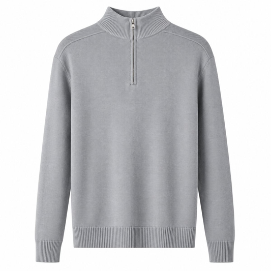 Stirling Cashmere Merino Luxe Zipper