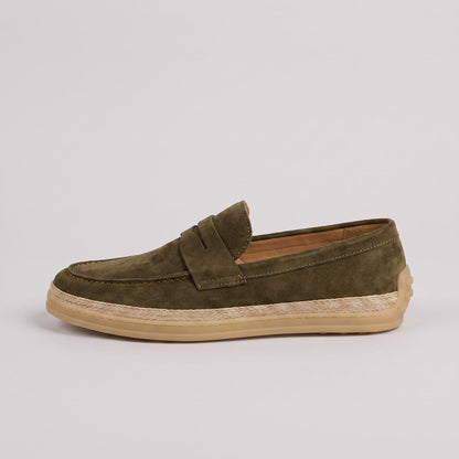 Ashby Suede Espadrille Loafer