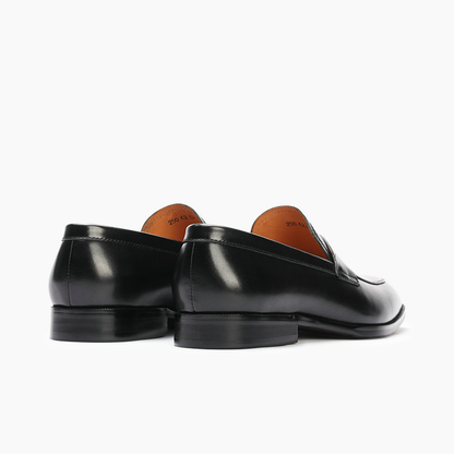 Burnished Leather Penny Loafer