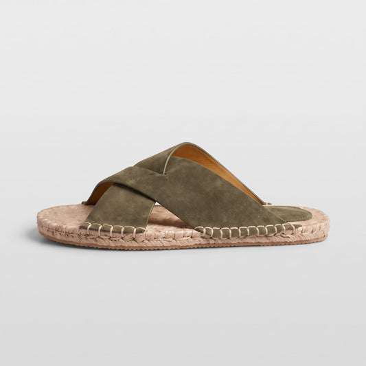 Corsham Suede Espadrille Slide