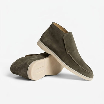 Portofino Suede Hi-Top Loafer