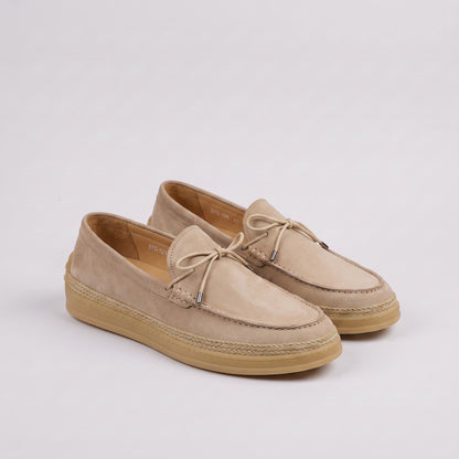 Praiano Suede Tie Loafer