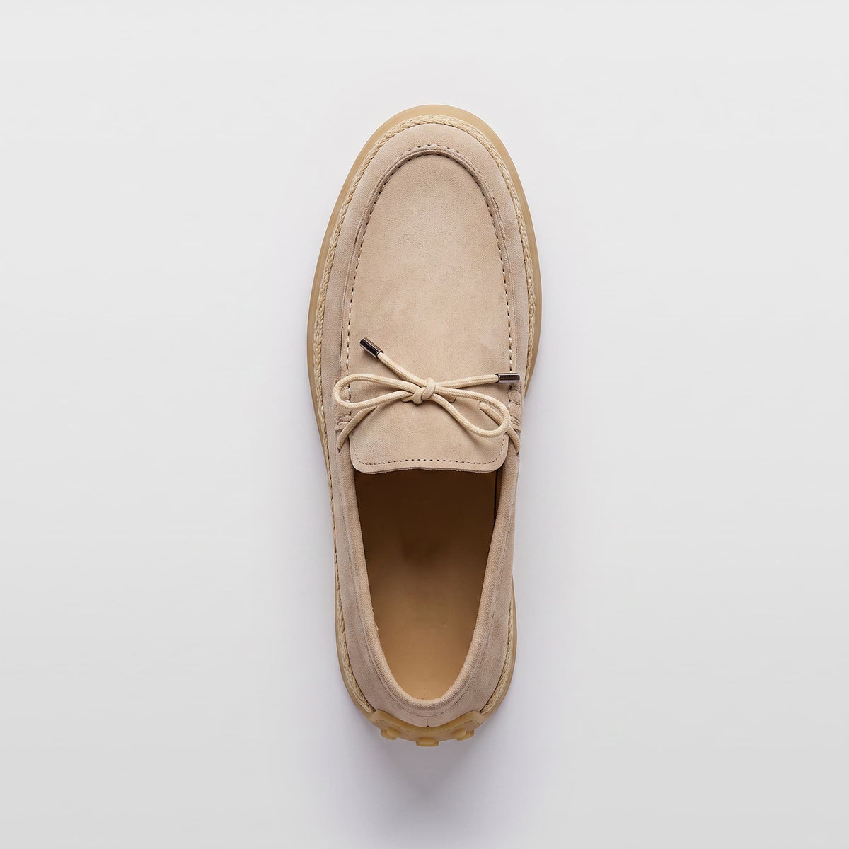 Praiano Suede Tie Loafer