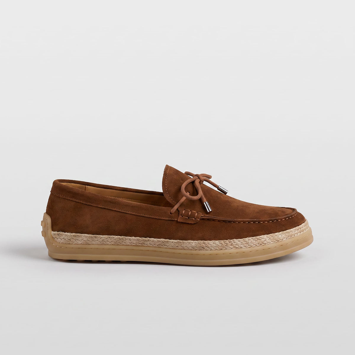 Praiano Suede Tie Loafer