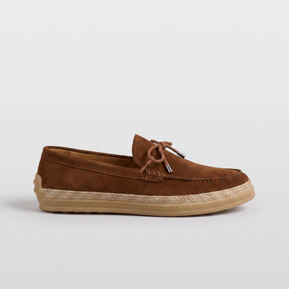 Praiano Suede Tie Loafer