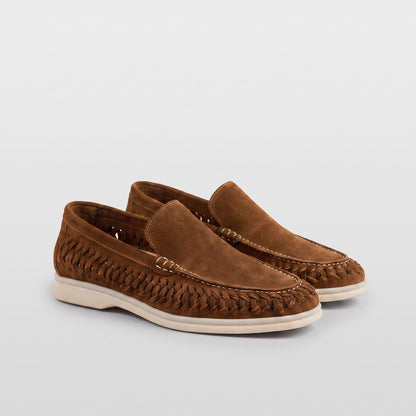 Tiverton Woven Suede Loafer